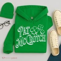 Pat Mccrotch Irish Pub St. PattyS Day Lucky Clover Hoodie thumb 4