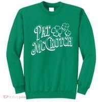 Pat Mccrotch Irish Pub St. PattyS Day Lucky Clover Sweatshirt thumb 0