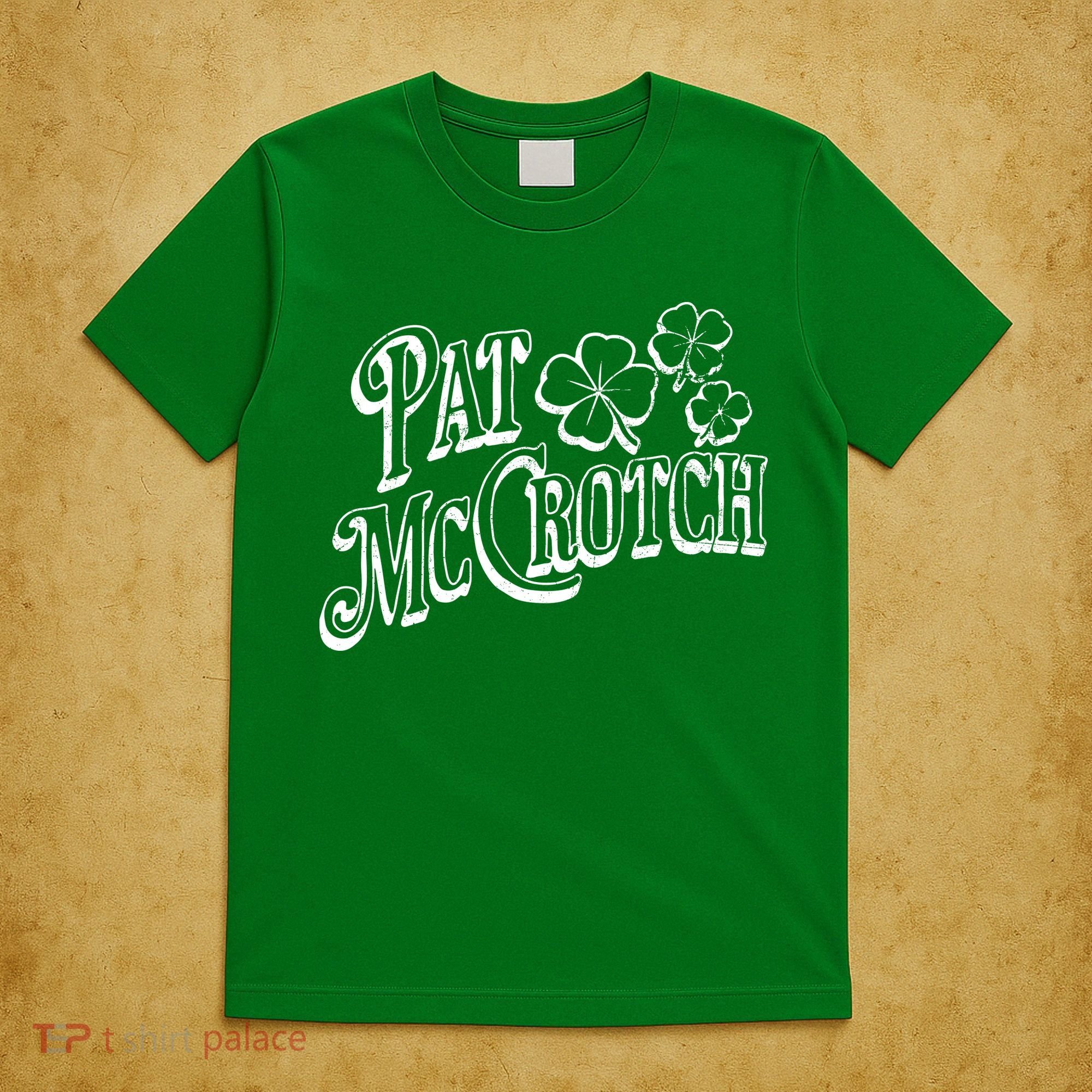 Pat Mccrotch Irish Pub St. PattyS Day Lucky Clover T-Shirt