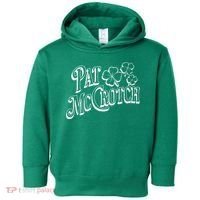 Pat Mccrotch Irish Pub St. PattyS Day Lucky Clover Toddler Hoodie thumb 0