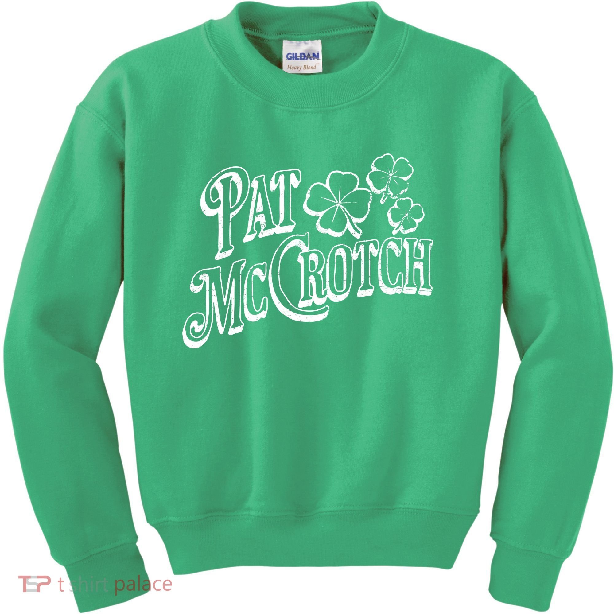 Pat Mccrotch Irish Pub St. PattyS Day Lucky Clover Kids Sweatshirt