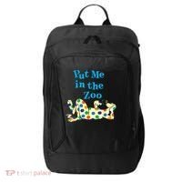 Put Me In The Zoo Costume For Kids City Backpack thumb 0