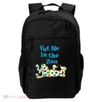 Put Me In The Zoo Costume For Kids Backpack thumb 0