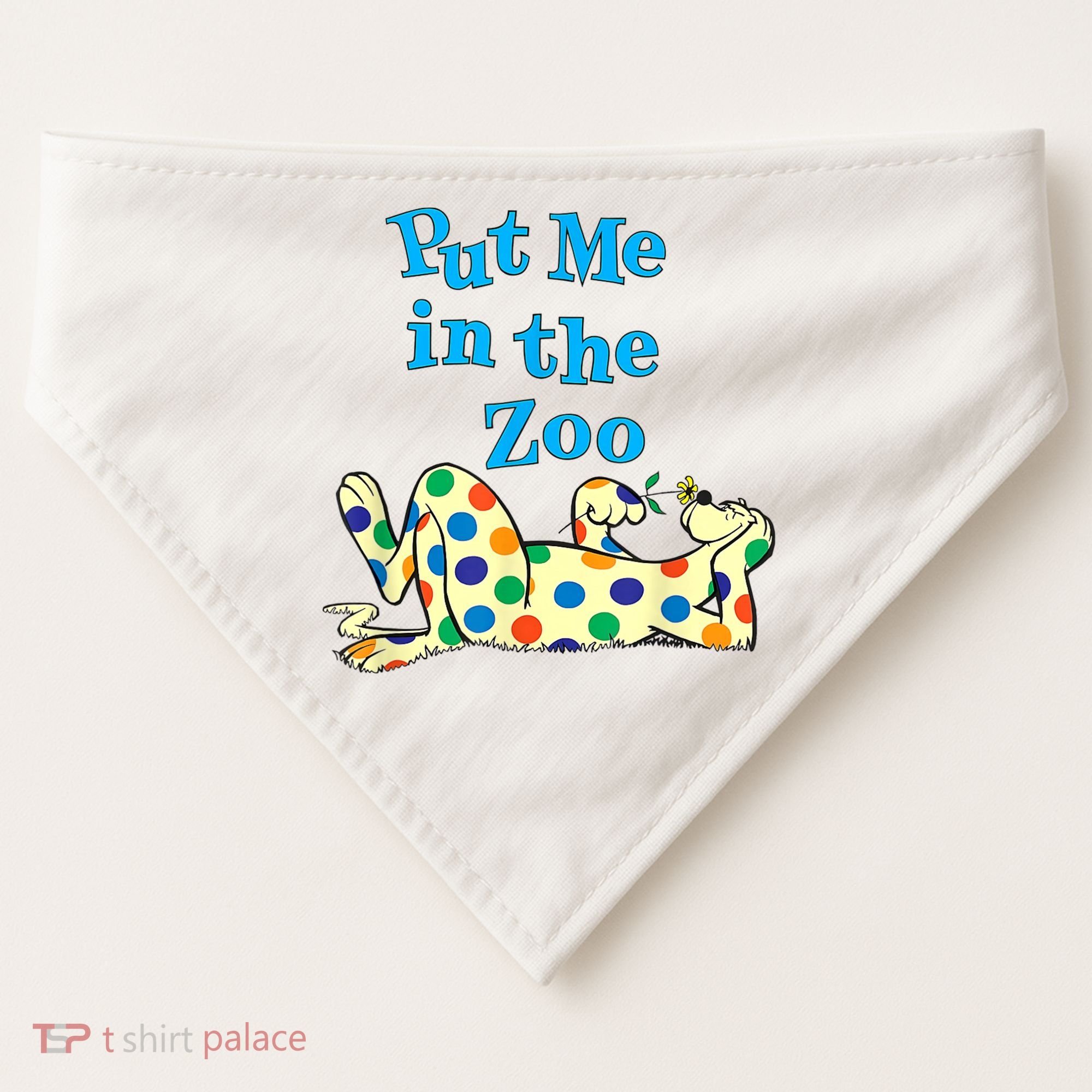 Put Me In The Zoo Costume For Kids USA-Made Doggie Bandana