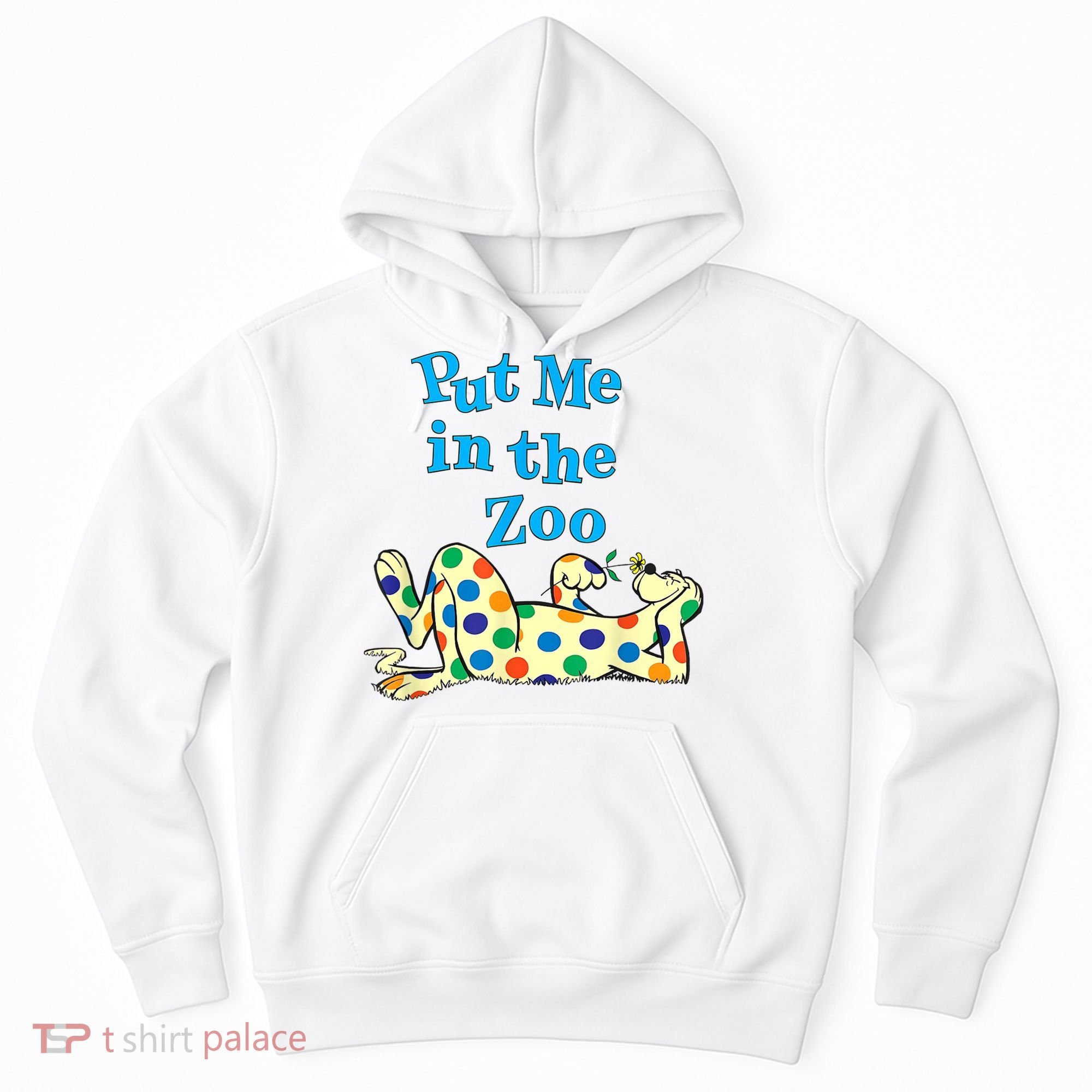 Put Me In The Zoo Costume For Kids Hoodie