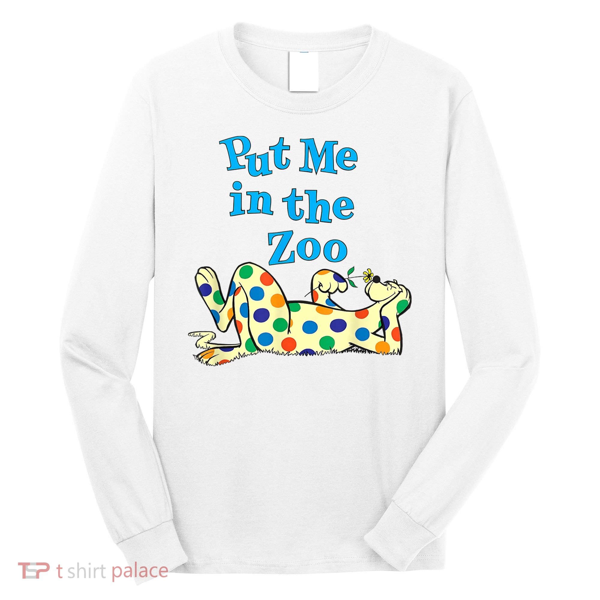 Put Me In The Zoo Costume For Kids Long Sleeve Shirt