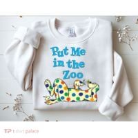 Put Me In The Zoo Costume For Kids Sweatshirt thumb 2
