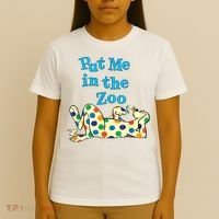 Put Me In The Zoo Costume For Kids T-Shirt thumb 4