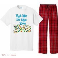 Put Me In The Zoo Costume For Kids Pajama Set thumb 0
