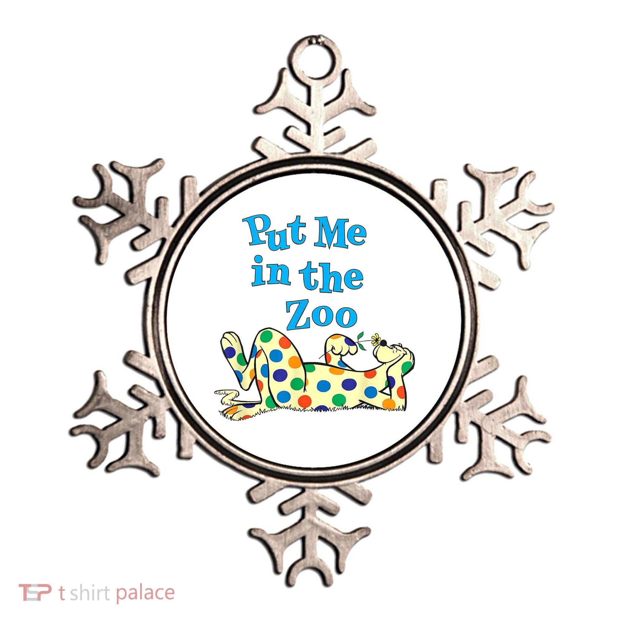 Put Me In The Zoo Costume For Kids Ornament