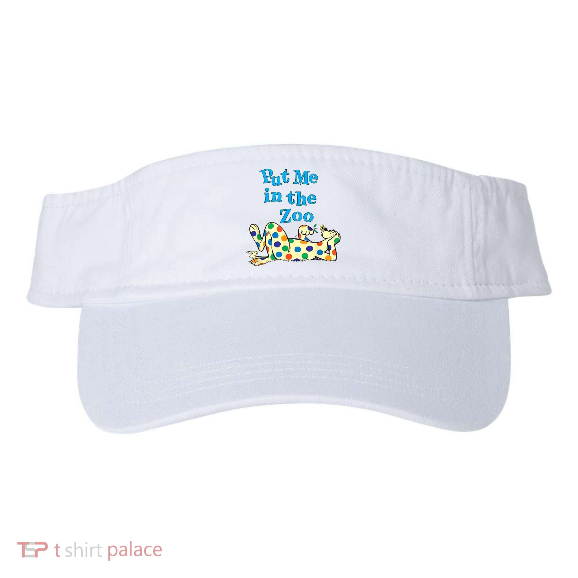 Put Me In The Zoo Costume For Kids Visor