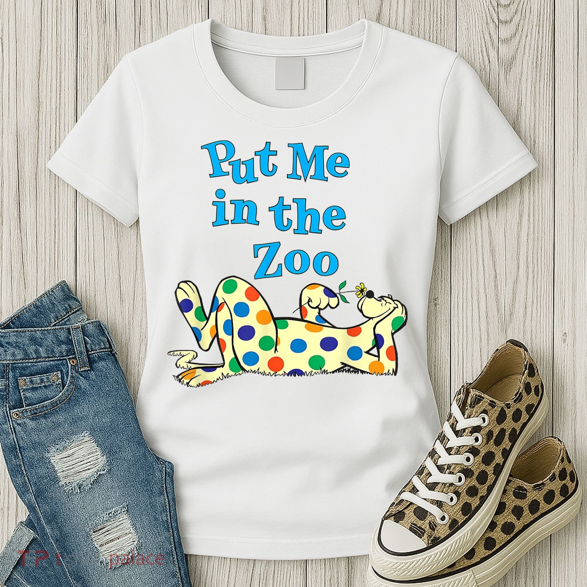 Put Me In The Zoo Costume For Kids Women's T-Shirt