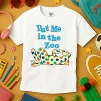 Put Me In The Zoo Costume For Kids Kids T-Shirt thumb 3