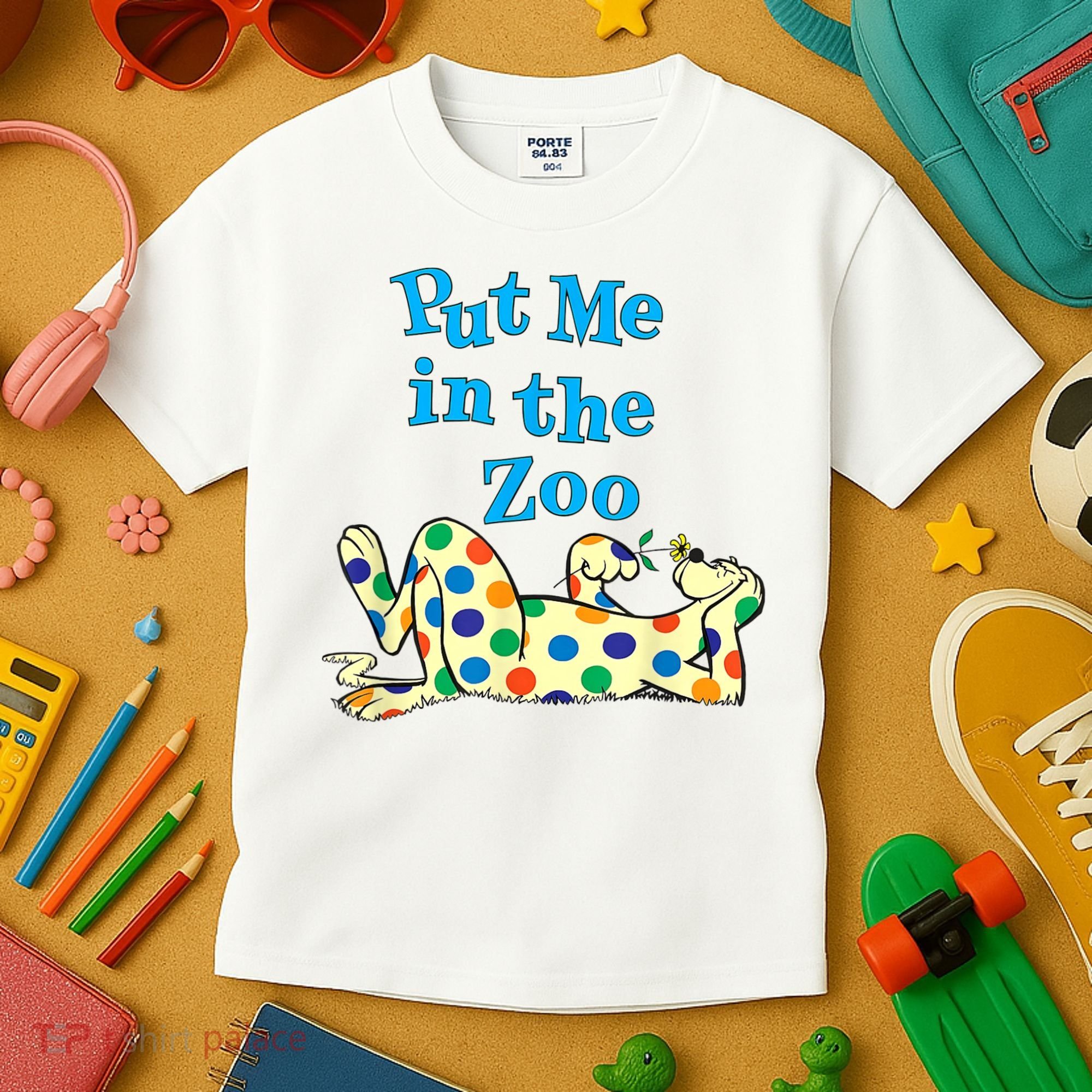Put Me In The Zoo Costume For Kids Kids T-Shirt