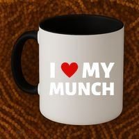 Proud Munch I Love My Munch I Heart My Munch Coffee Mug thumb 2