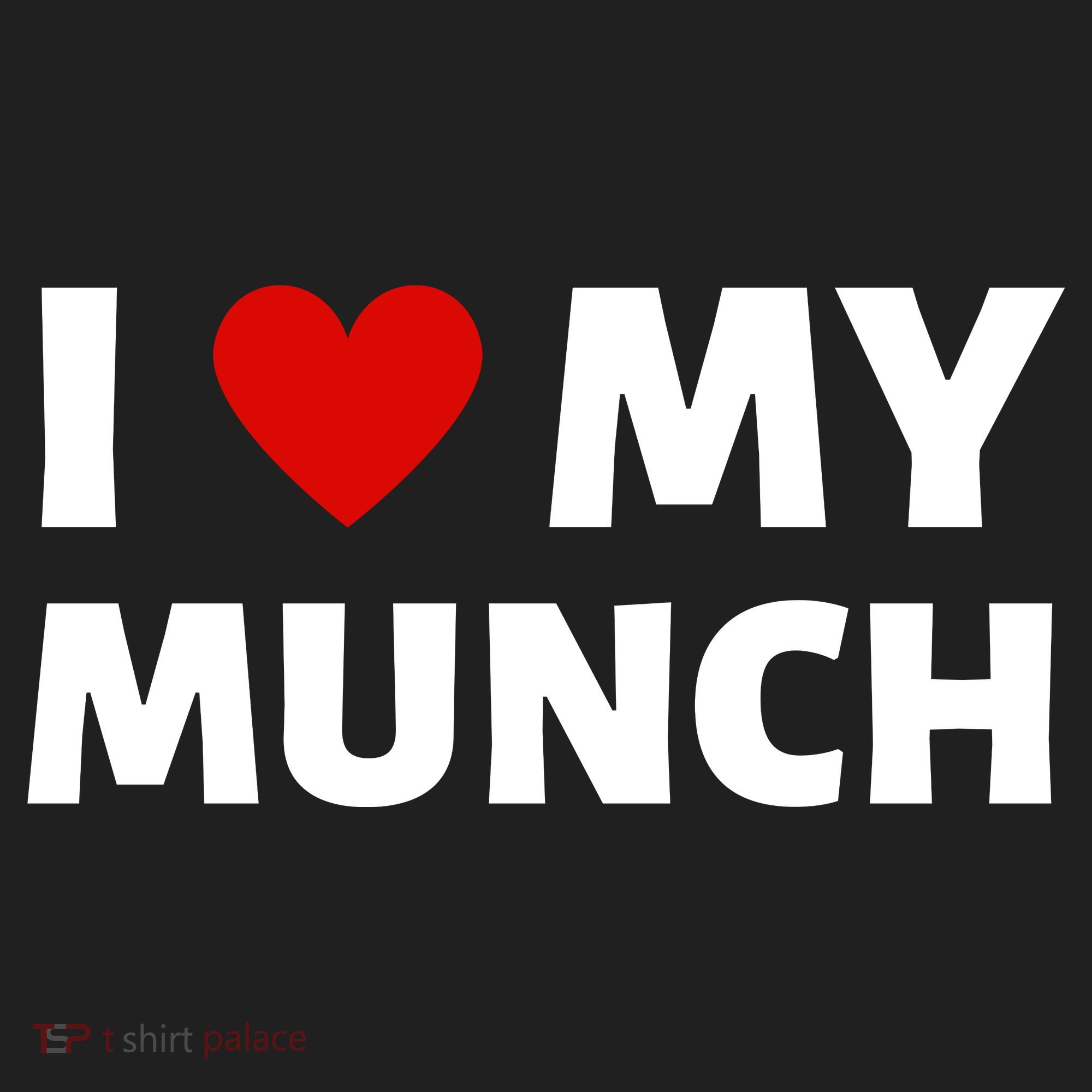Proud Munch I Love My Munch I Heart My Munch Beanie