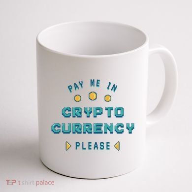 Pay Me In Crypto Currency Please Coffee Mug back