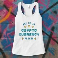Pay Me In Crypto Currency Please Women's Tank Top thumb 3