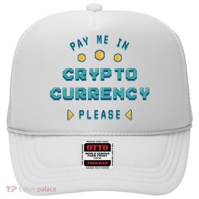 Pay Me In Crypto Currency Please Hat