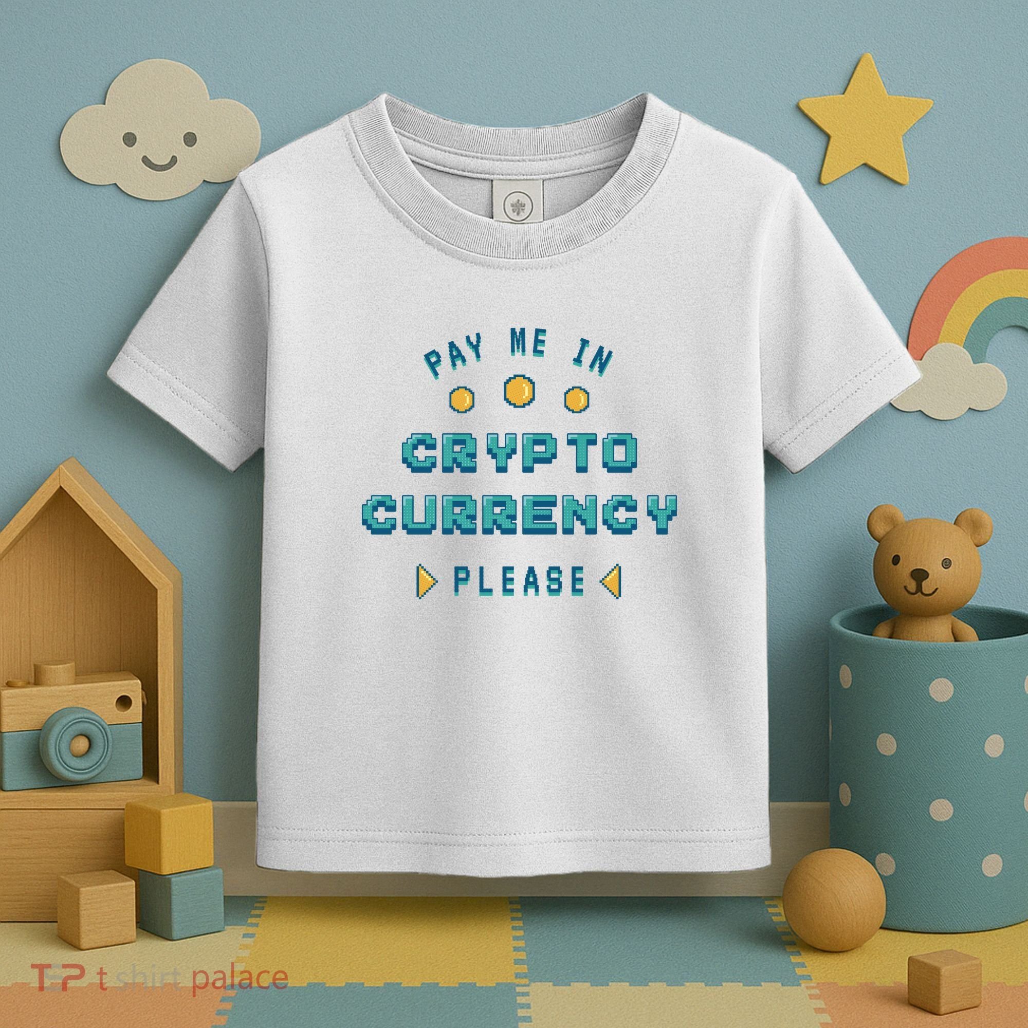 Pay Me In Crypto Currency Please Toddler T-Shirt