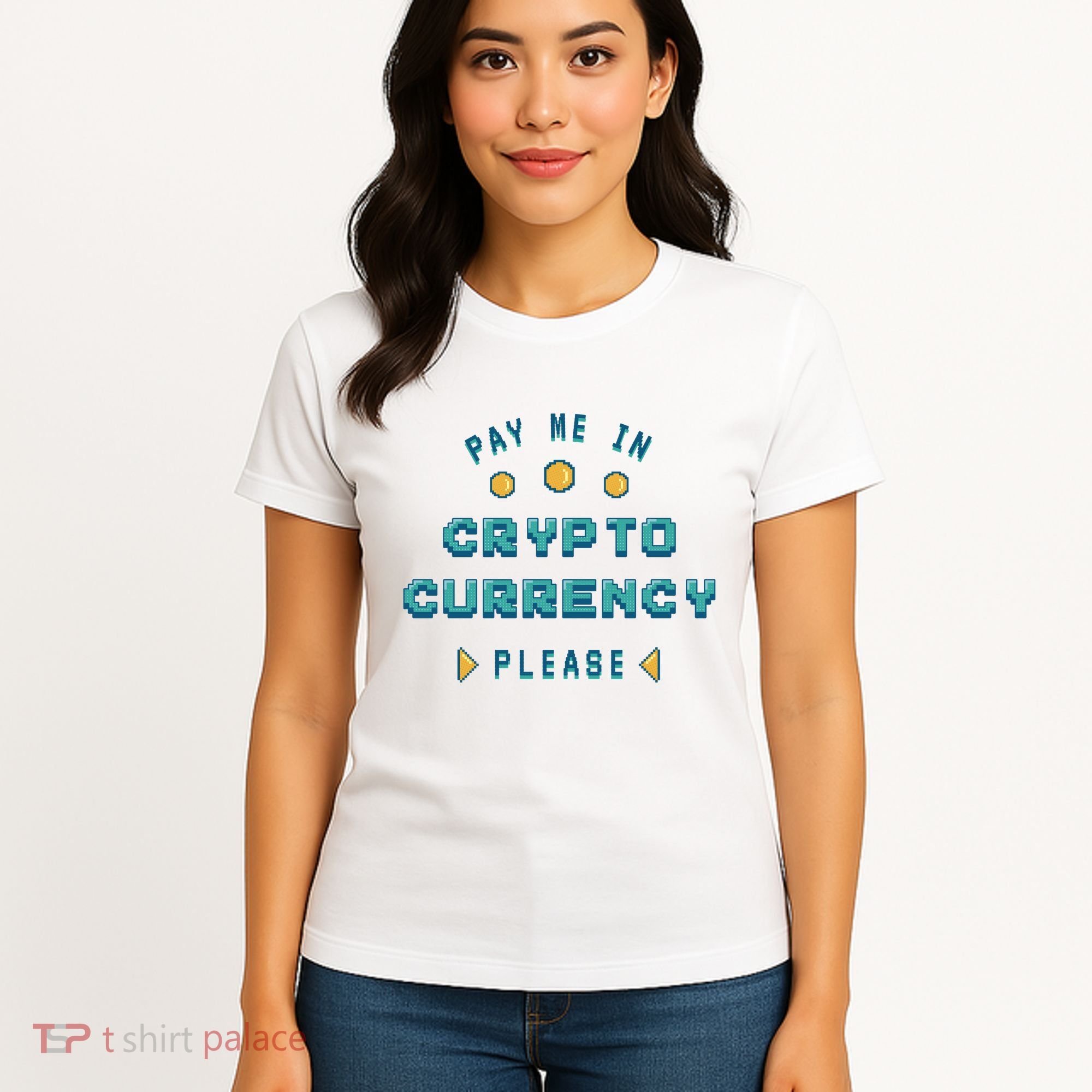Pay Me In Crypto Currency Please Women's T-Shirt
