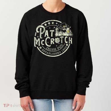 Pat Mccrotch Irish Pub Leprechaun Funny St PatrickS Day Women's Sweatshirt
