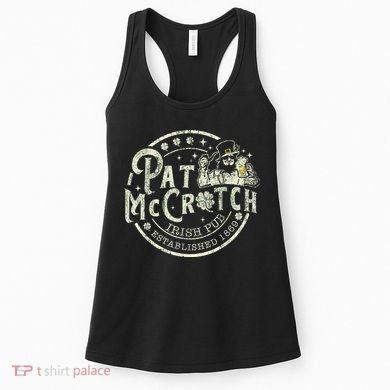 Pat Mccrotch Irish Pub Leprechaun Funny St PatrickS Day Women's Tank Top