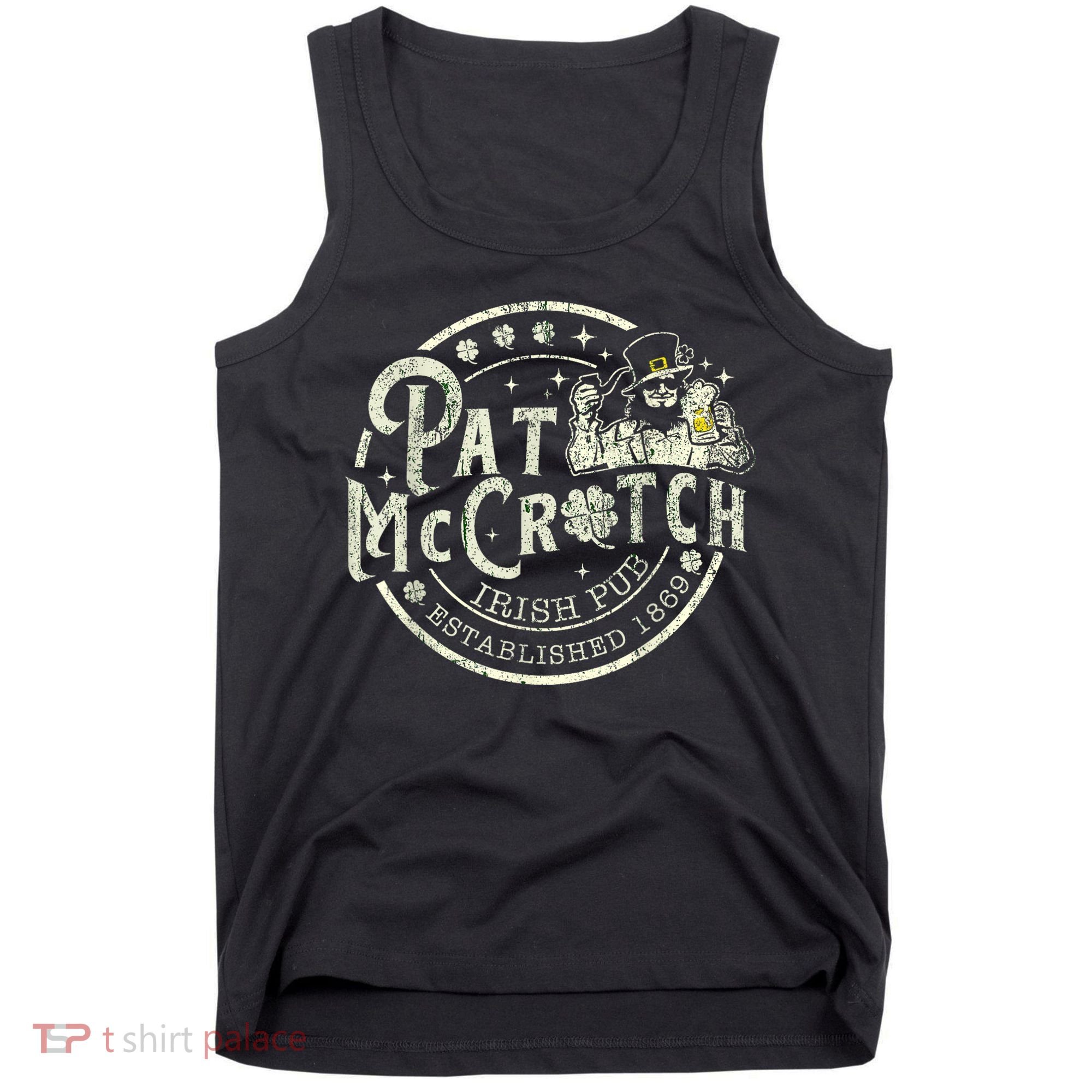 Pat Mccrotch Irish Pub Leprechaun Funny St PatrickS Day Tank Top