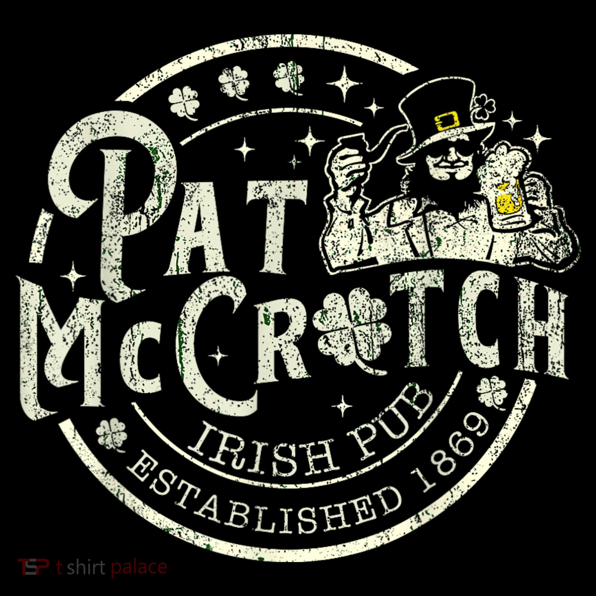 Pat Mccrotch Irish Pub Leprechaun Funny St PatrickS Day Visor