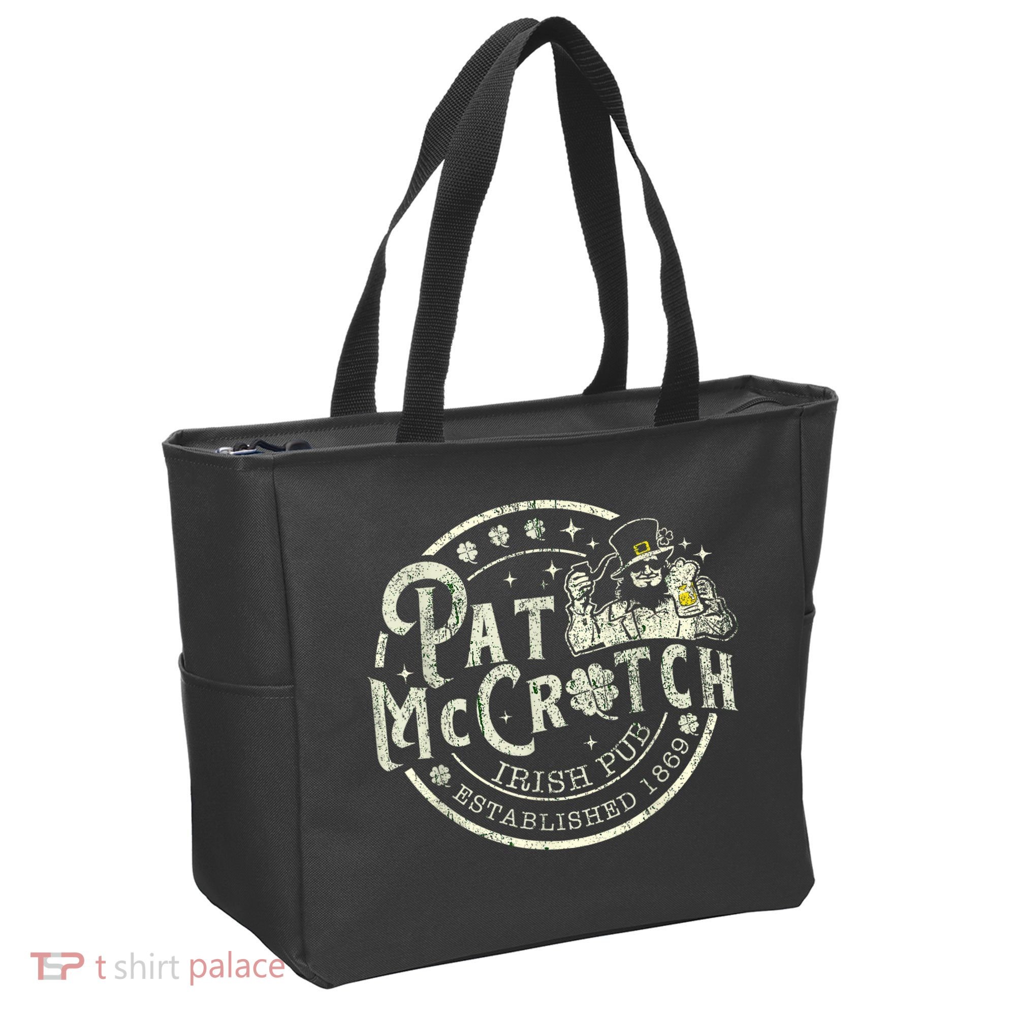 Pat Mccrotch Irish Pub Leprechaun Funny St PatrickS Day Tote Bag