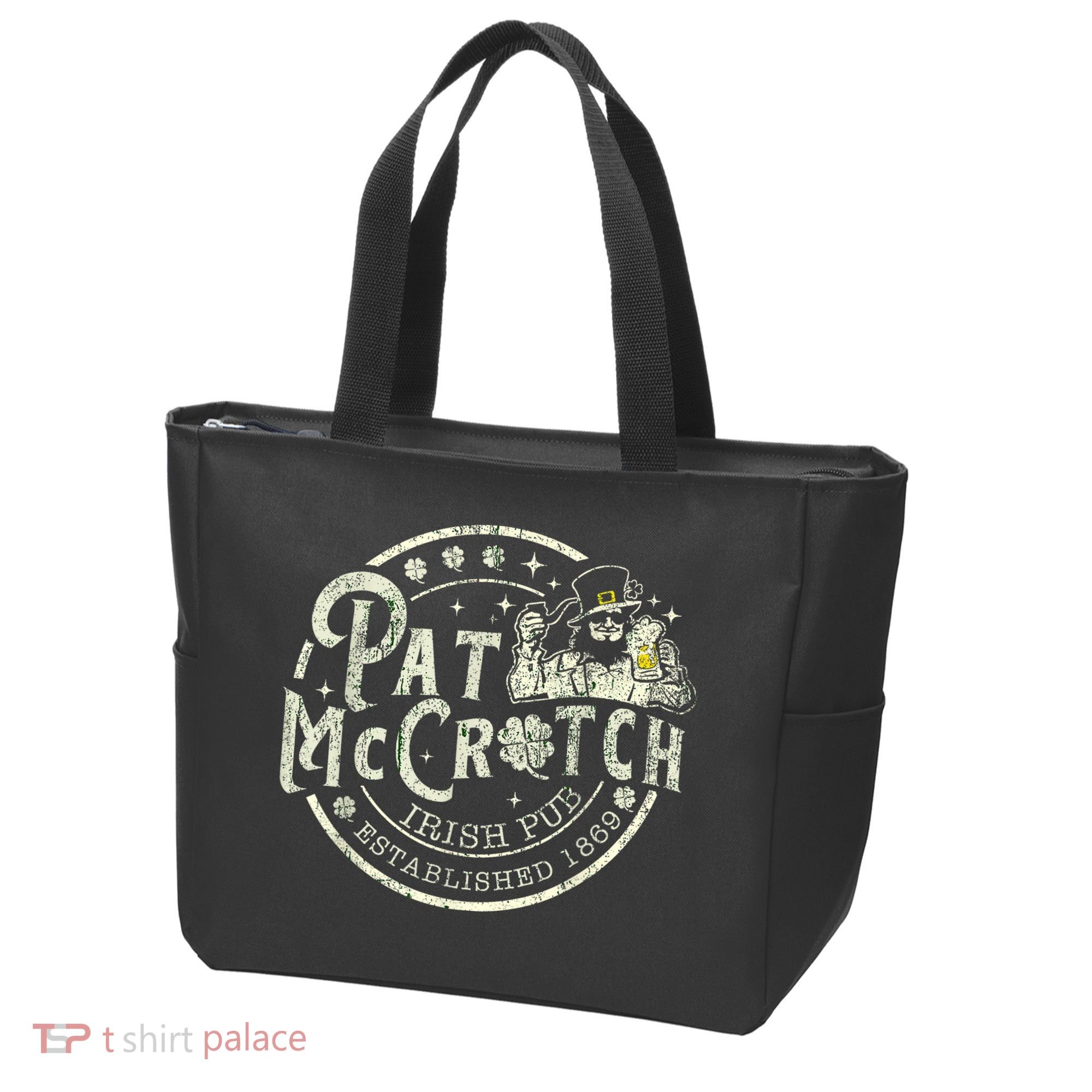 Pat Mccrotch Irish Pub Leprechaun Funny St PatrickS Day Tote Bag