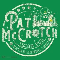 Pat Mccrotch Irish Pub Leprechaun Funny St PatrickS Day Toddler Hoodie thumb 2