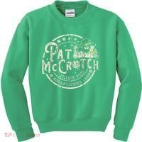 Pat Mccrotch Irish Pub Leprechaun Funny St PatrickS Day Kids Sweatshirt thumb 0