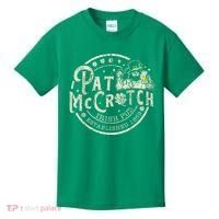 Pat Mccrotch Irish Pub Leprechaun Funny St PatrickS Day Kids T-Shirt thumb 0