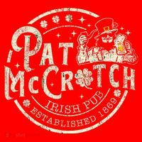 Pat Mccrotch Irish Pub Leprechaun Funny St PatrickS Day Santa Hat thumb 1