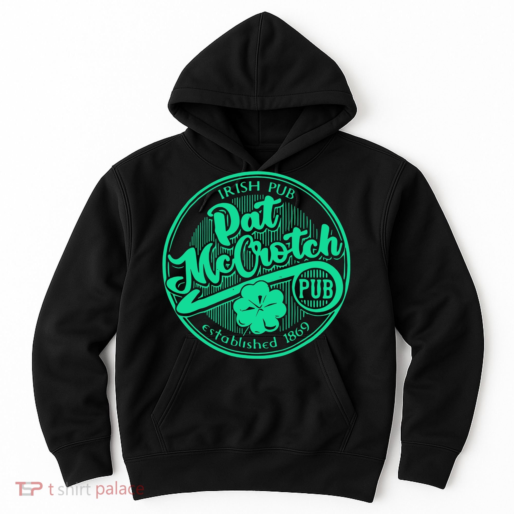 Pat Mccrotch Irish Pub Funny St PatrickS Day Dirty Adult Hoodie