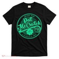Pat Mccrotch Irish Pub Funny St PatrickS Day Dirty Adult T-Shirt thumb 0