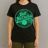 Pat Mccrotch Irish Pub Funny St PatrickS Day Dirty Adult T-Shirt thumb 4