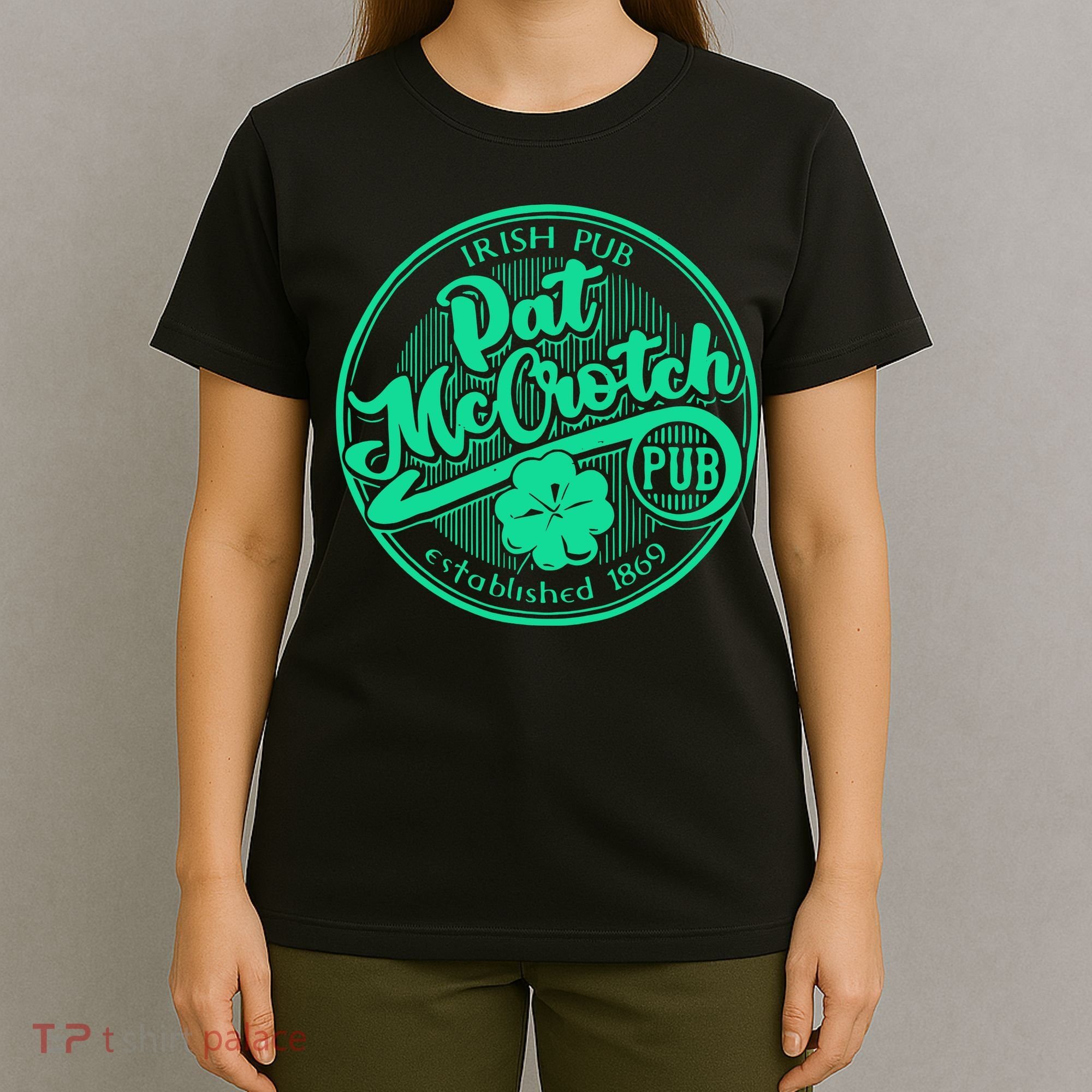 Pat Mccrotch Irish Pub Funny St PatrickS Day Dirty Adult T-Shirt
