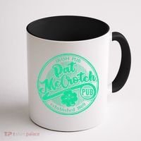 Pat Mccrotch Irish Pub Funny St PatrickS Day Dirty Adult Coffee Mug thumb 1