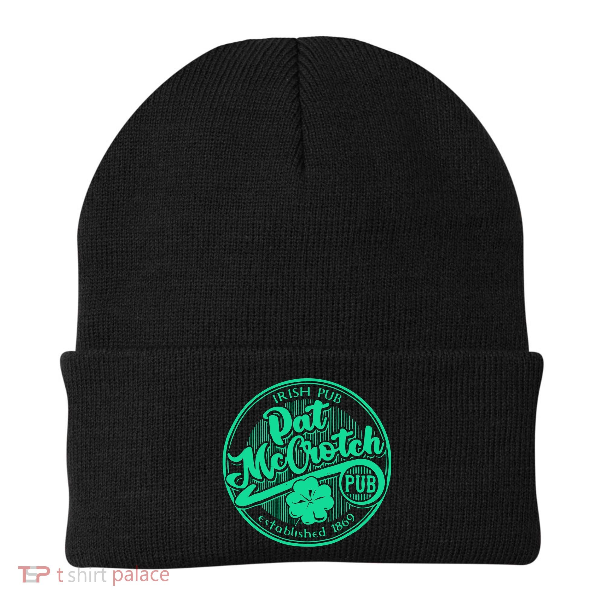 Pat Mccrotch Irish Pub Funny St PatrickS Day Dirty Adult Beanie