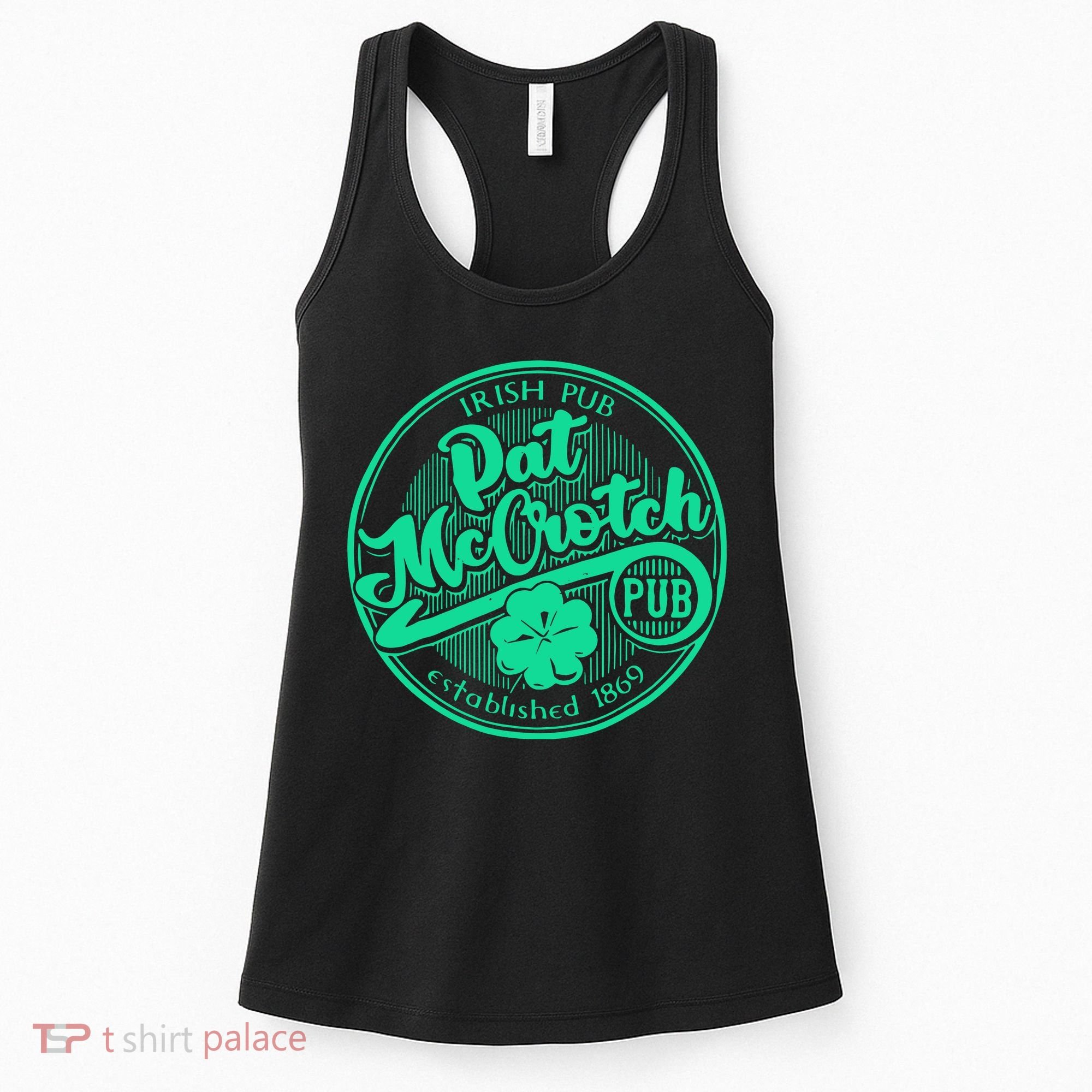 Pat Mccrotch Irish Pub Funny St PatrickS Day Dirty Adult Women's Tank Top
