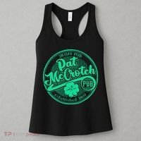 Pat Mccrotch Irish Pub Funny St PatrickS Day Dirty Adult Women's Tank Top thumb 3
