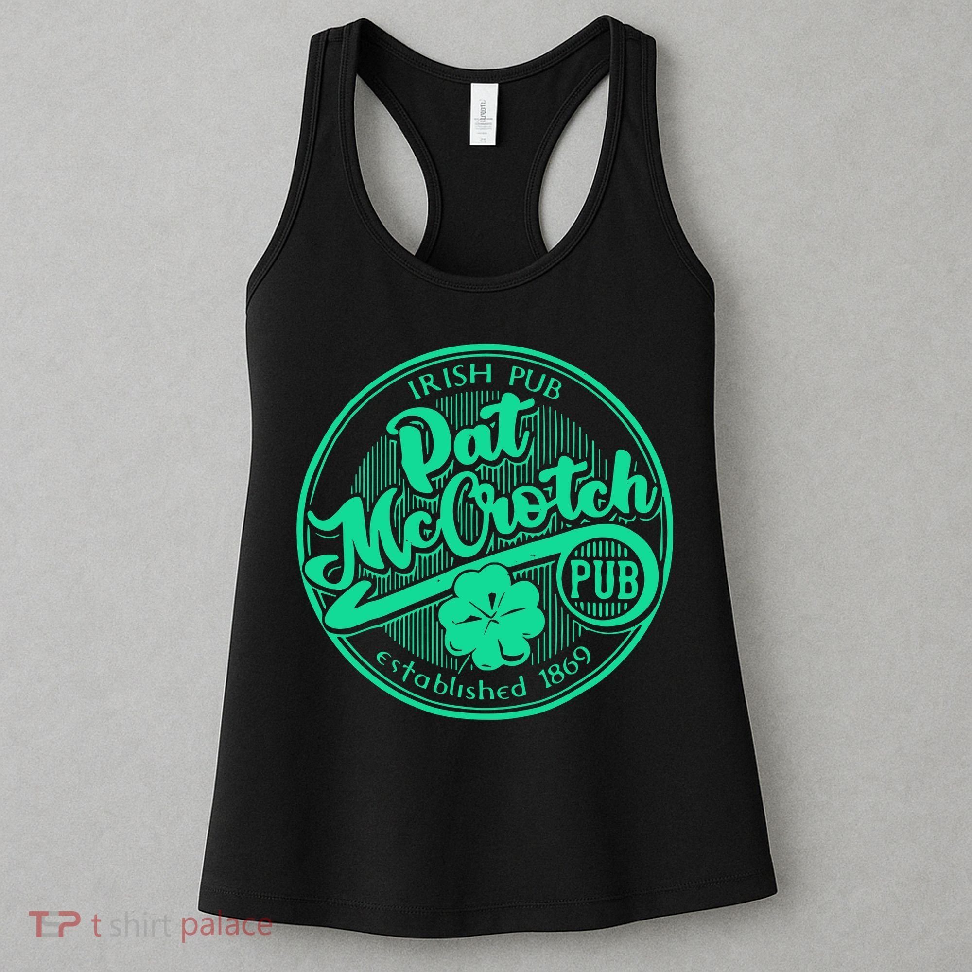 Pat Mccrotch Irish Pub Funny St PatrickS Day Dirty Adult Women's Tank Top