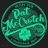 Pat Mccrotch Irish Pub Funny St PatrickS Day Dirty Adult Hat thumb 2