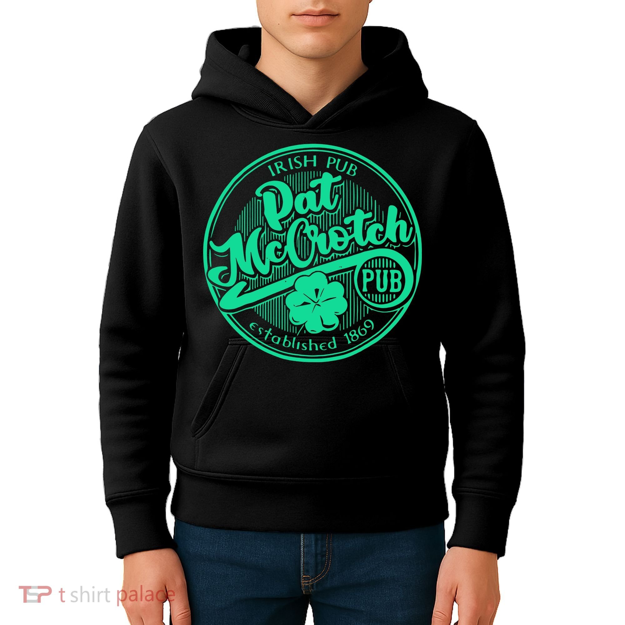 Pat Mccrotch Irish Pub Funny St PatrickS Day Dirty Adult Kids Hoodie