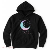 Pastel Moon Kawaii Pastel Goth Hoodie thumb 0