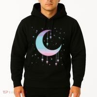 Pastel Moon Kawaii Pastel Goth Hoodie thumb 2