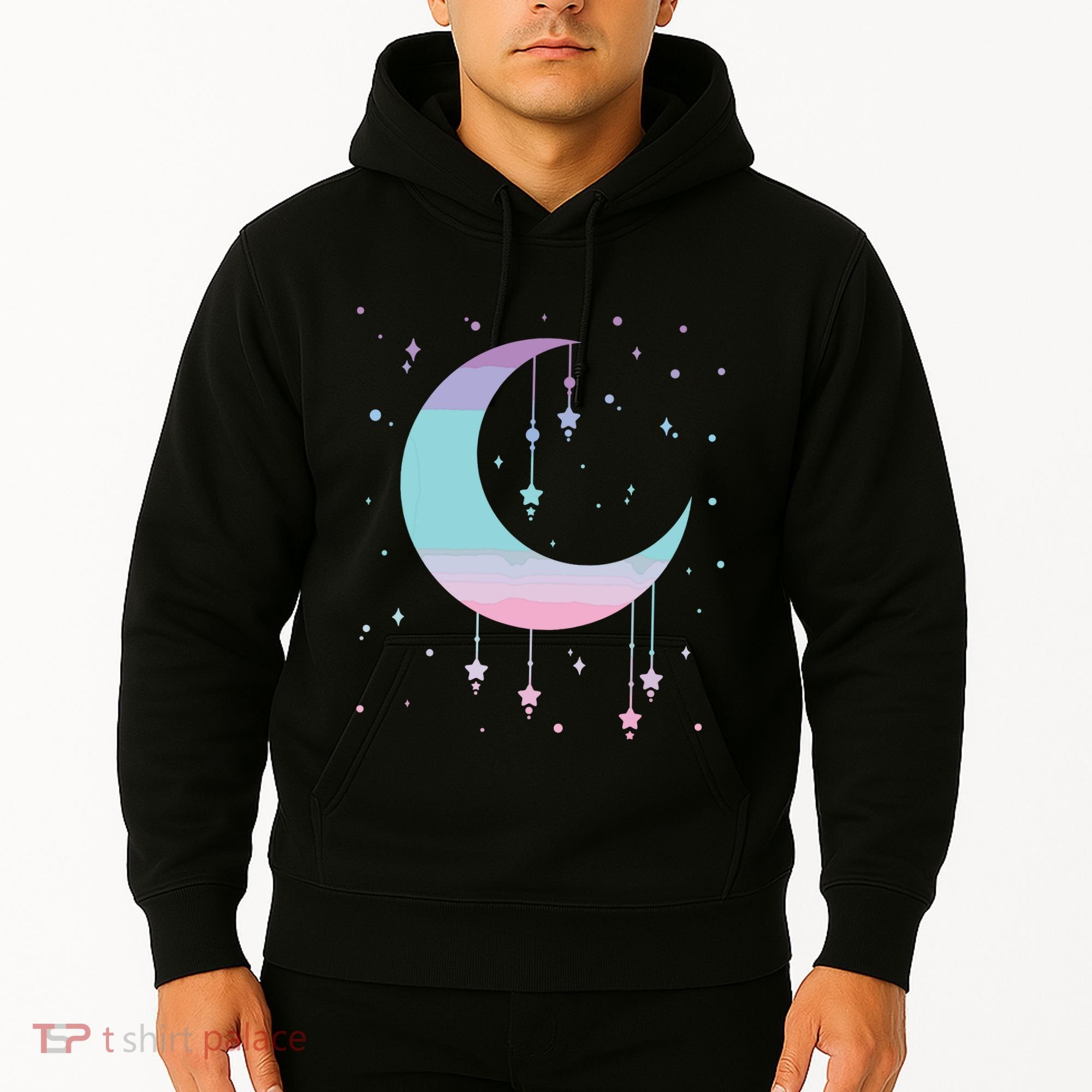 Pastel Moon Kawaii Pastel Goth Hoodie