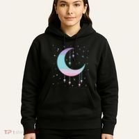 Pastel Moon Kawaii Pastel Goth Hoodie thumb 5